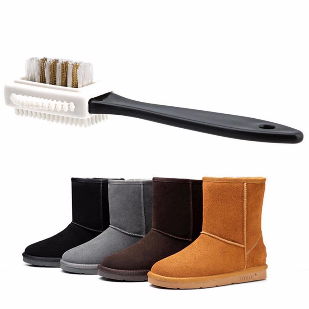 3 Side Cleaning Shoe Brush - LuxeClean Essentials