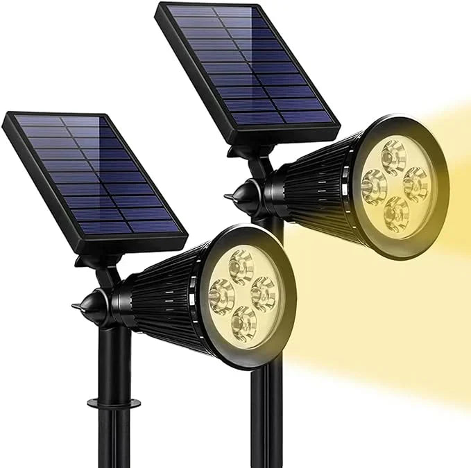 Solar Spotlight with Adjustable Design - LumaGlow