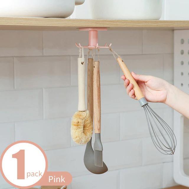 Rotating Kitchen Utensil Organizer - Culinary Elegance