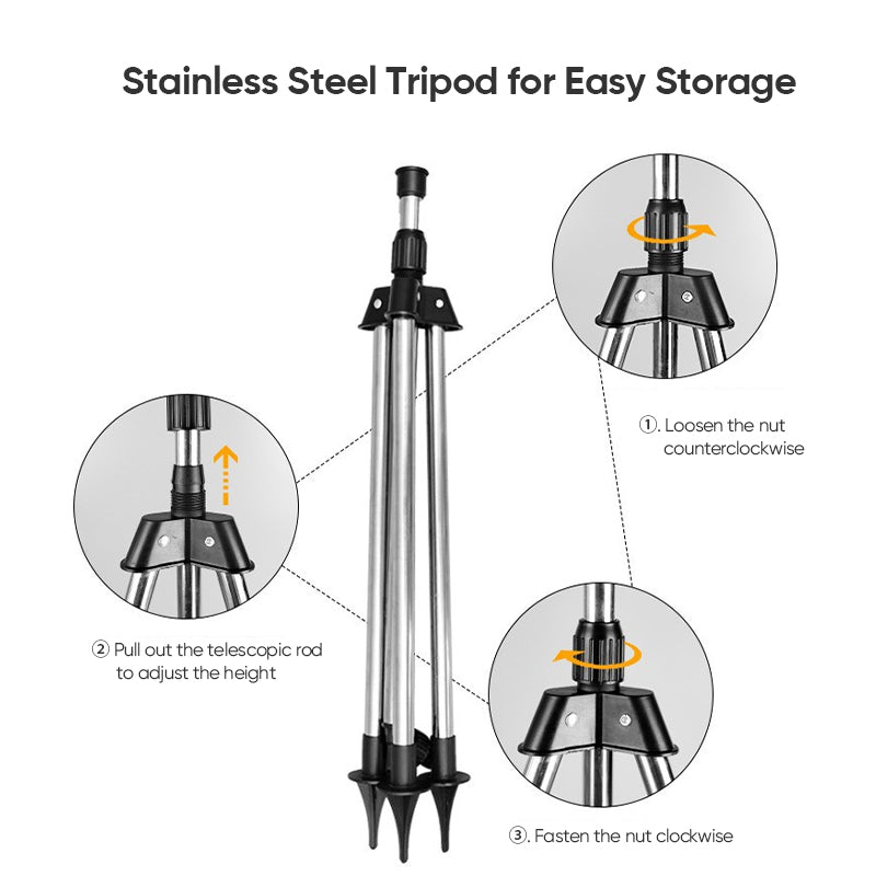 Rotary Tripod Sprinkler - AquaLux