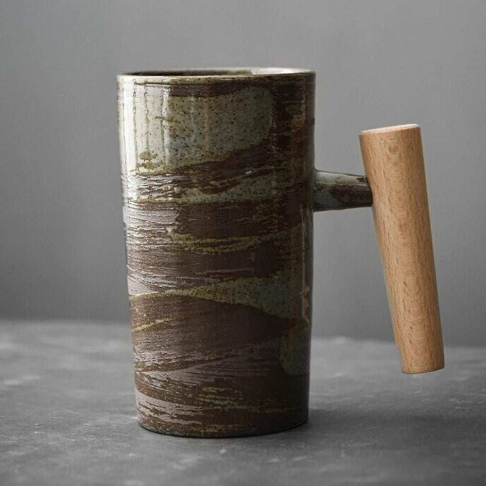 Earthy Nordic Latte Cups - TerraVibe