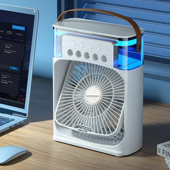 BreezeMaster 3-in-1 Fan with Colorful LED Light