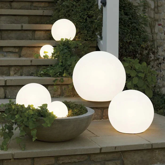 Illuminated Garden Sphere - LumaGlow