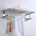 Stainless Steel Towel Rack - LuxeHome Essentials