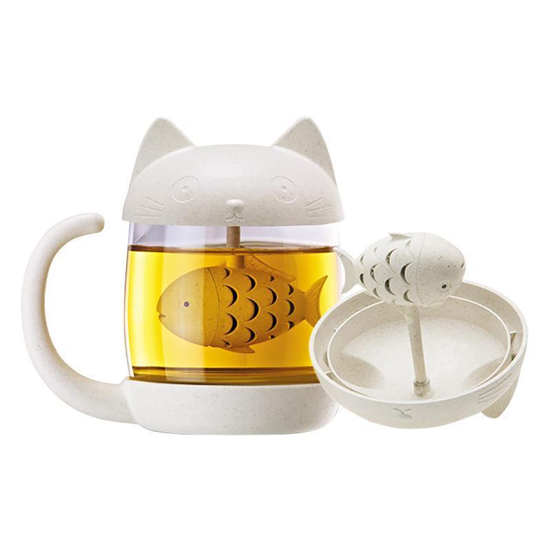 Cat Fish Tea Infuser - Purrfect Brew Co.