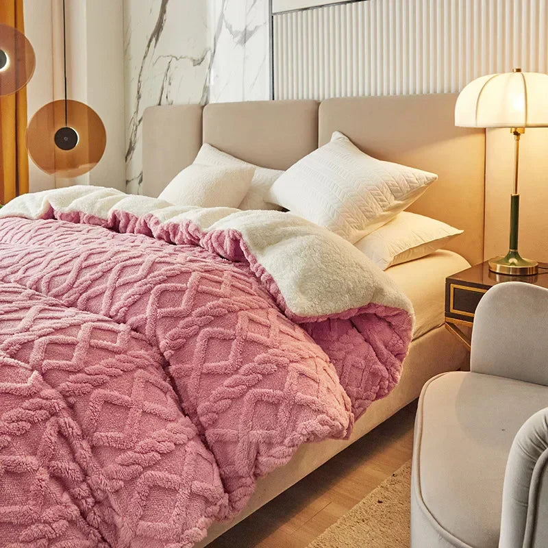Cashmere-Look Double-Sided Bedding - LuxeNest
