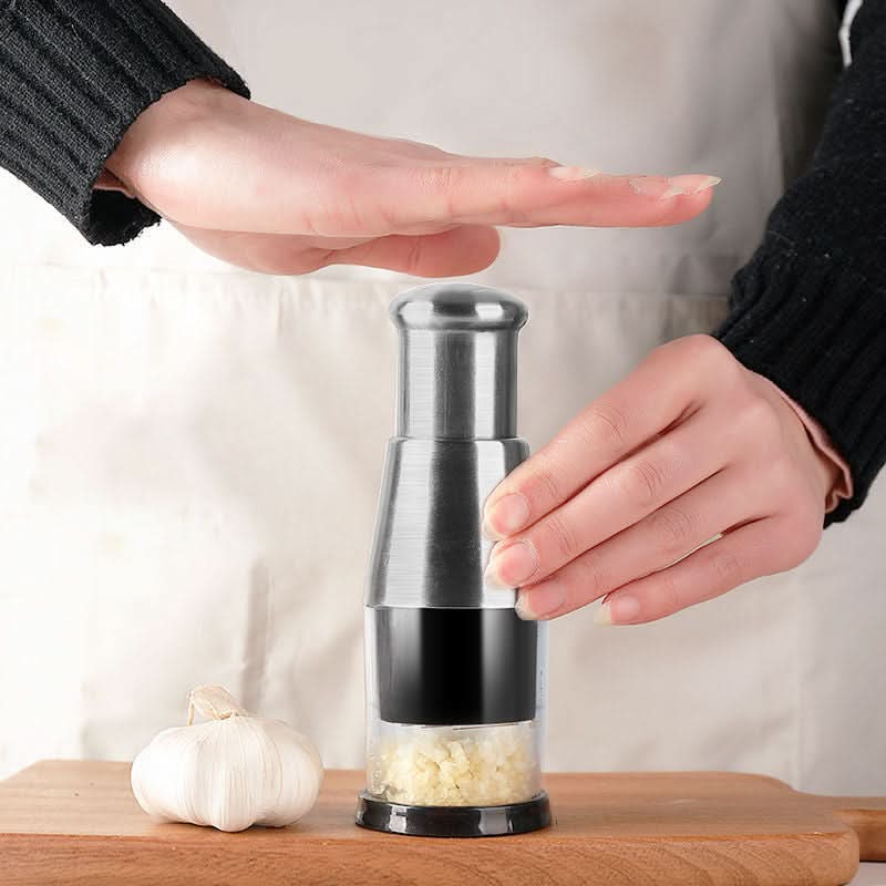 Garlic Press - Culinary Elite Stainless Steel Tool