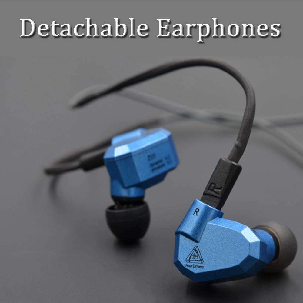 Extra Bass Detachable Earphones - SoundWave Elite