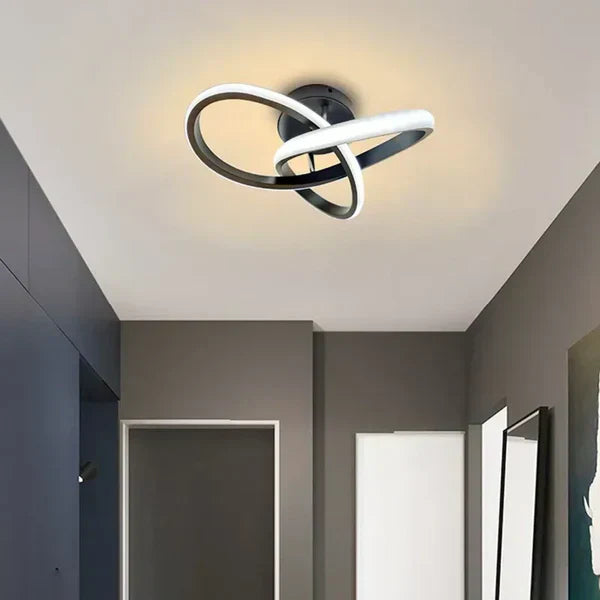 LED Ceiling Light - Luminara Twilight Rings Design