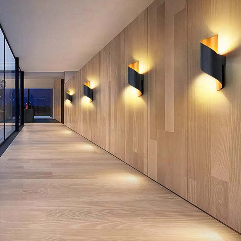 Spiral LED Wall Light - LumaGlow