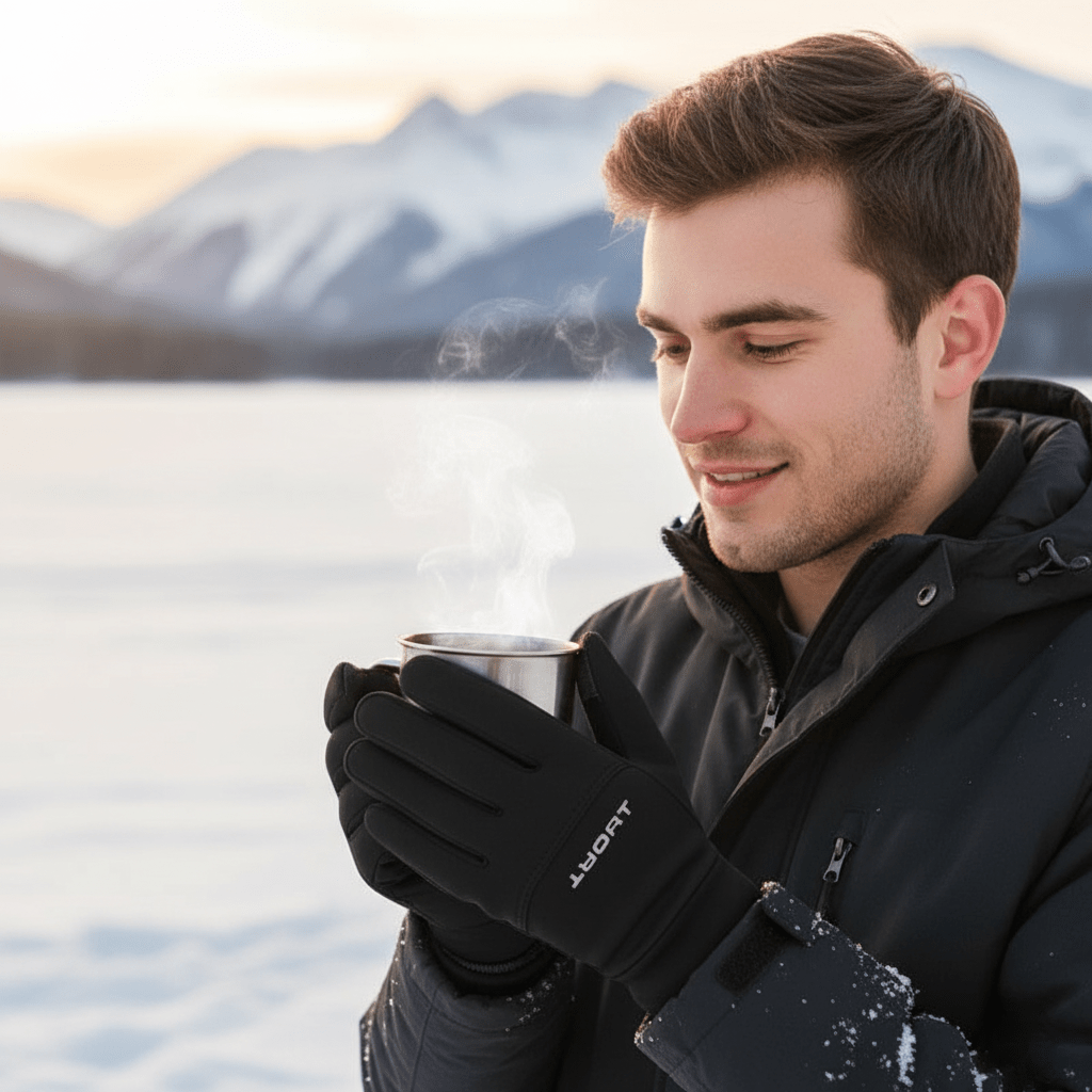 Thermal Grip Gloves - FrostGuard Essentials
