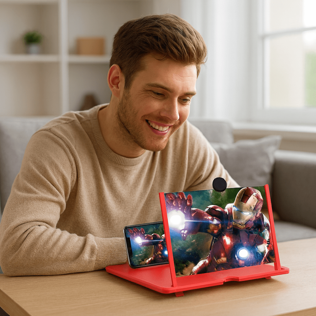 Screen Magnifier - VisionPro Foldable HD for Smartphones