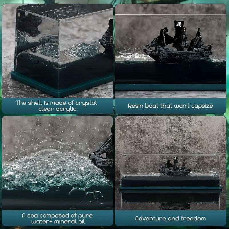 Titanic Black Pearl Cruise Ship Ornament - Oceanic Elegance
