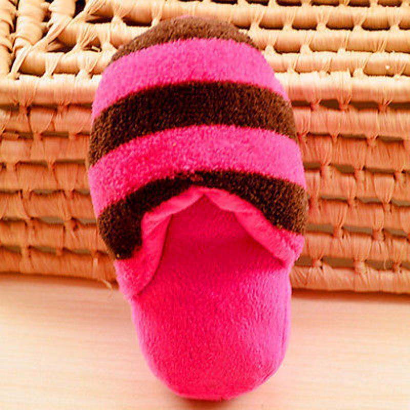 Plush Puppy Chew Toy Slipper - Paws & Play