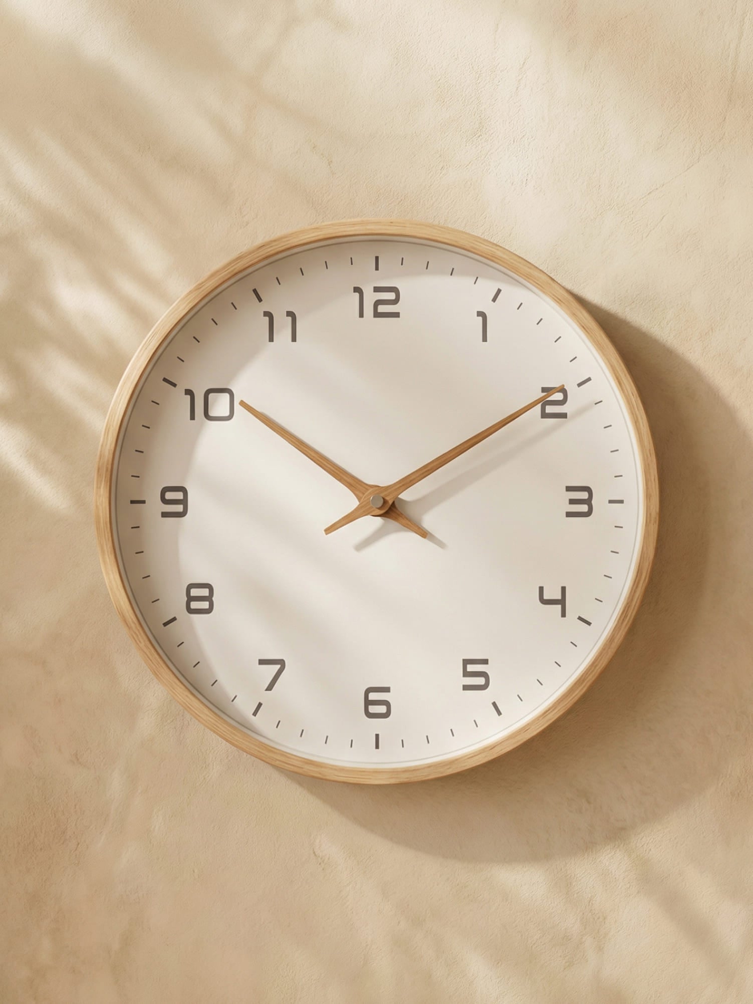Timber Wall Clock - LuxeCraft