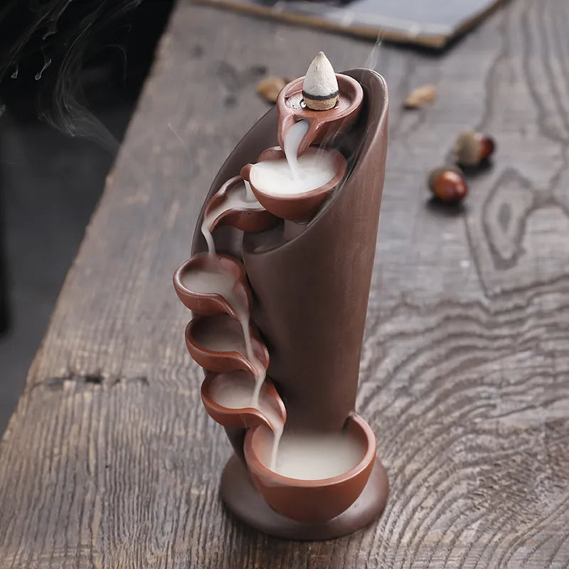 Aromatic Waterfall Incense Holder - ZenAura