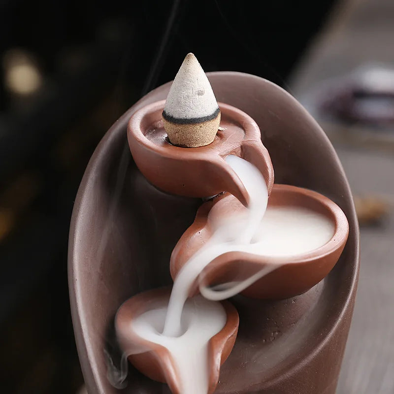Aromatic Waterfall Incense Holder - ZenAura