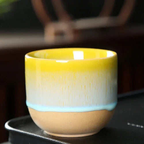 ColorSplash Ceramic Tea Cup - Artisan Brew Co.