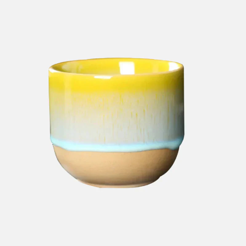 ColorSplash Ceramic Tea Cup - Artisan Brew Co.