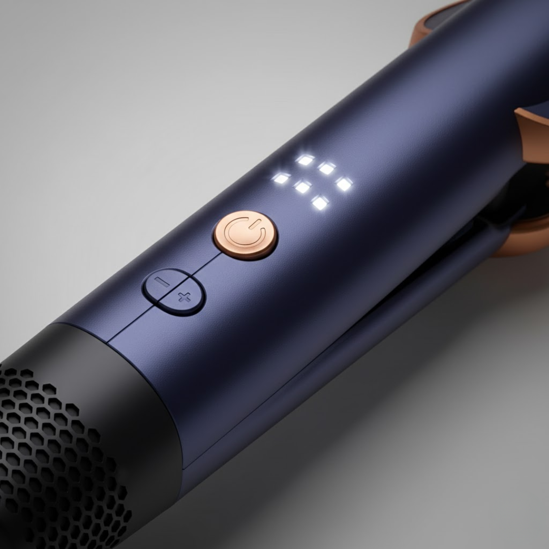 SmoothStyle 2-in-1 Hair Dryer and Straightener - Fast Heat Technology