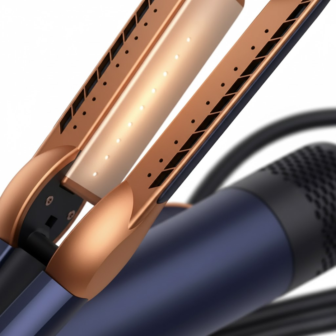 SmoothStyle 2-in-1 Hair Dryer and Straightener - Fast Heat Technology