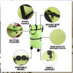 Convertible Shopping Bag with Wheels - LuxeCarry