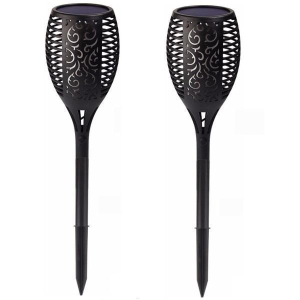LED Flames Solar Light - LuminaGlow