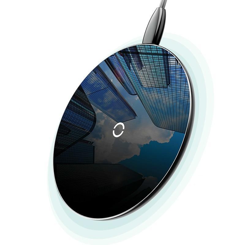 Qi Wireless Charging Pad - LuxeCharge Essentials