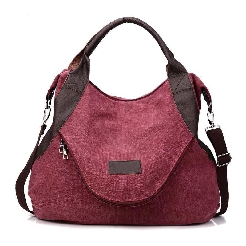 Canvas Messenger Bag - Terra Luxe