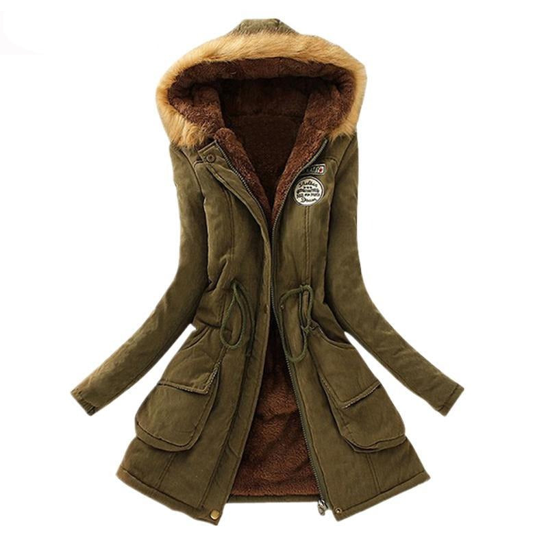 Cotton Winter Jacket for Women - LuxeWear