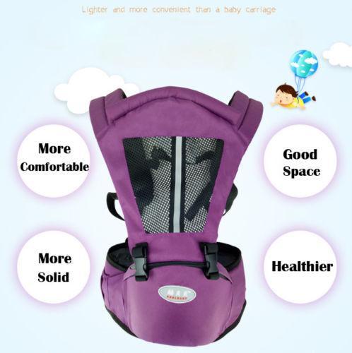 Ergonomic Hipseat Baby Carrier - LuxeNest