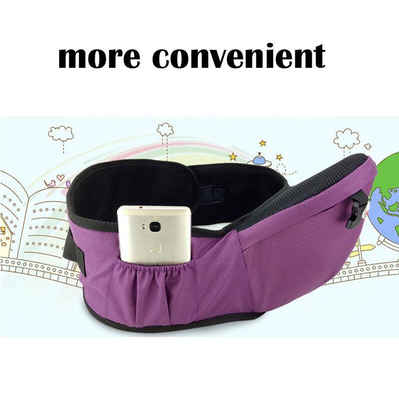 Ergonomic Hipseat Baby Carrier - LuxeNest