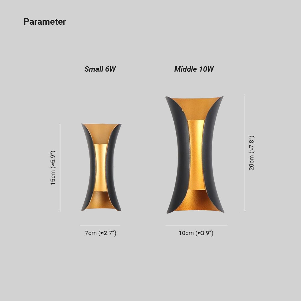 LED Outdoor Wall Lamp - Luxora Lighting