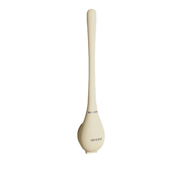 Silicone Toilet Brush with Drip Tray - Luxora Home