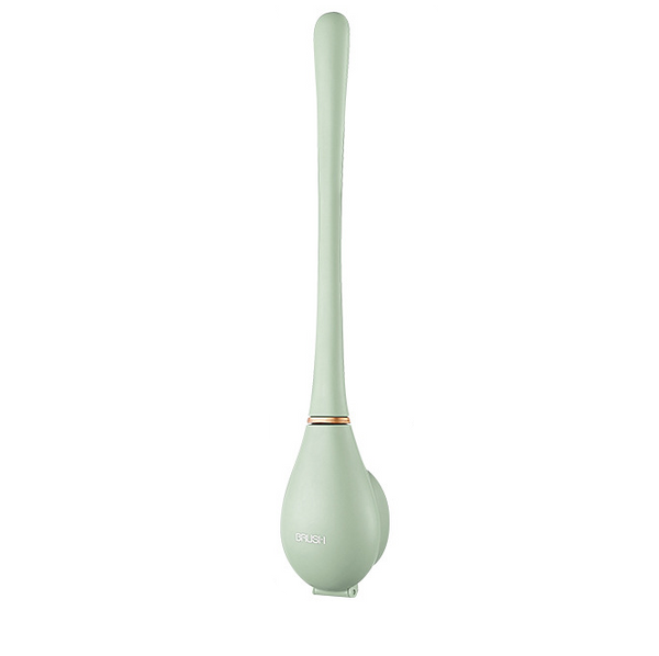 Silicone Toilet Brush with Drip Tray - Luxora Home