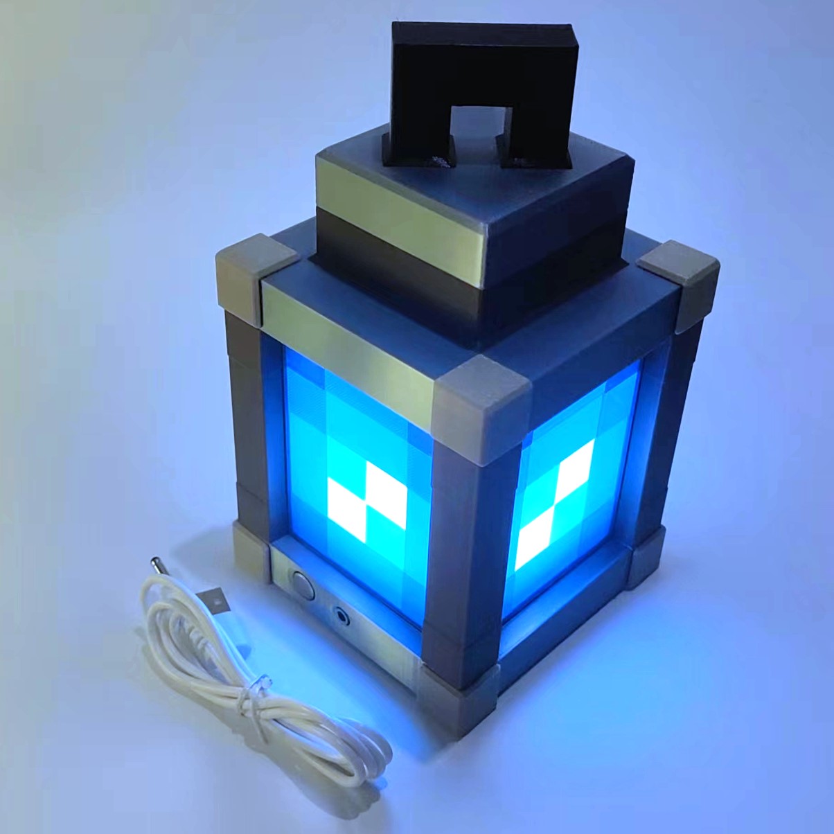 Pixelated Night Light - LuminaGlow