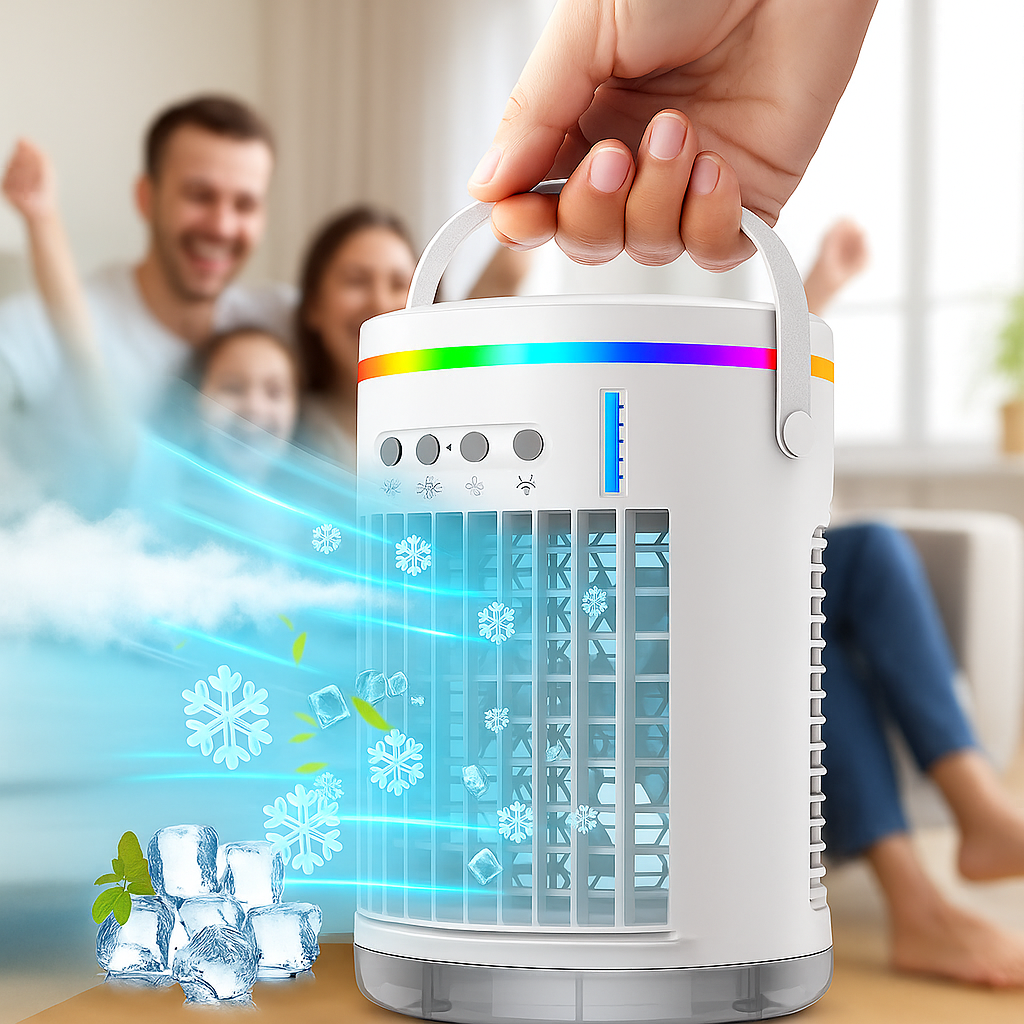 Portable Evaporative Air Cooler - ChillWave Essentials