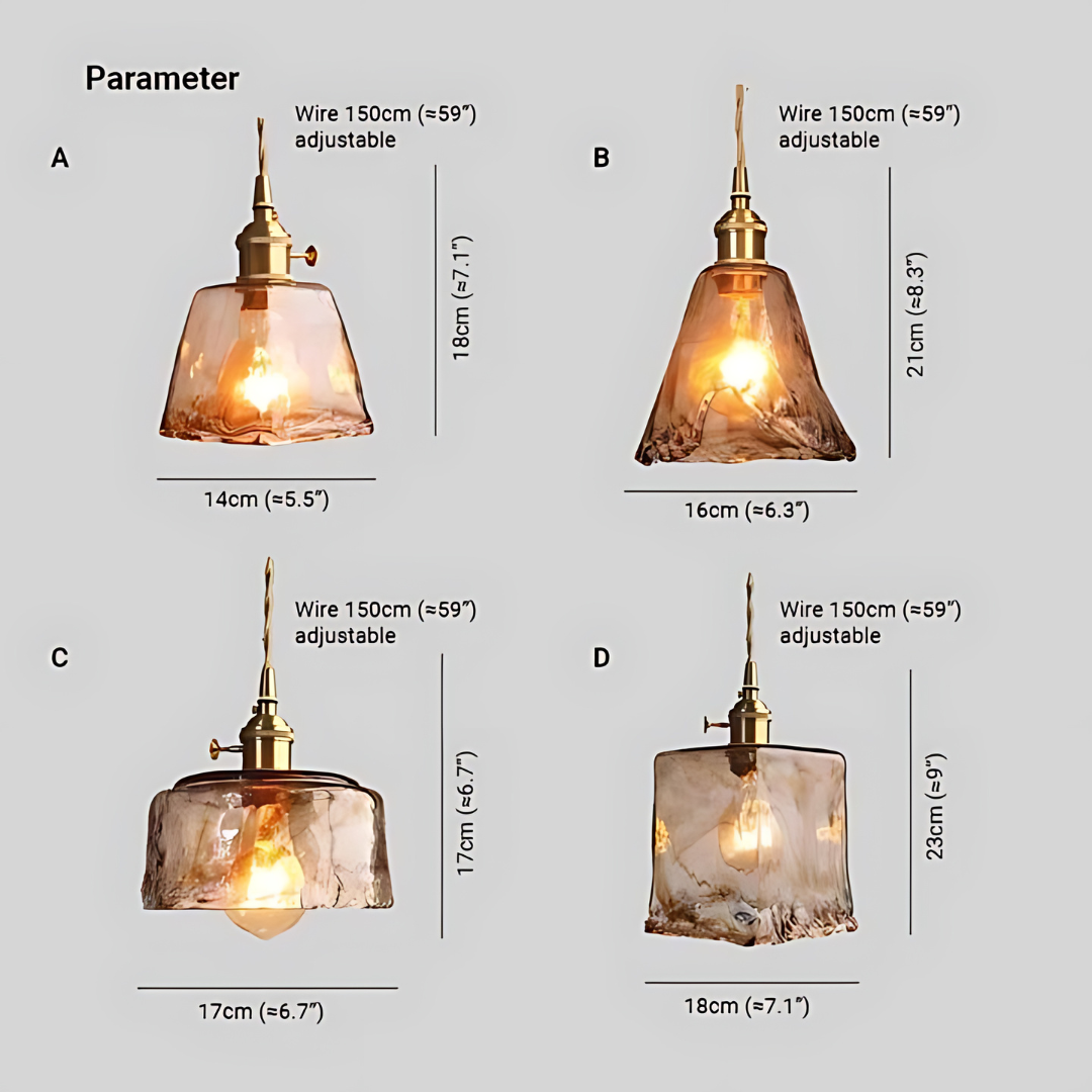 Vintage LED Pendant Light - Lumina Luxe