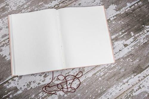 World Map Leather Journal - Artisan Crafted by TerraBound