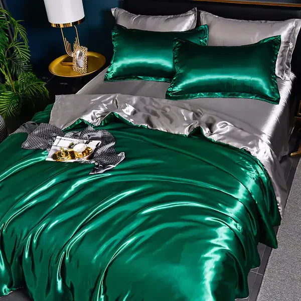 Satin Duvet Cover - LuxeNest