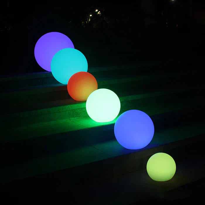 Illuminated Garden Sphere - LumaGlow