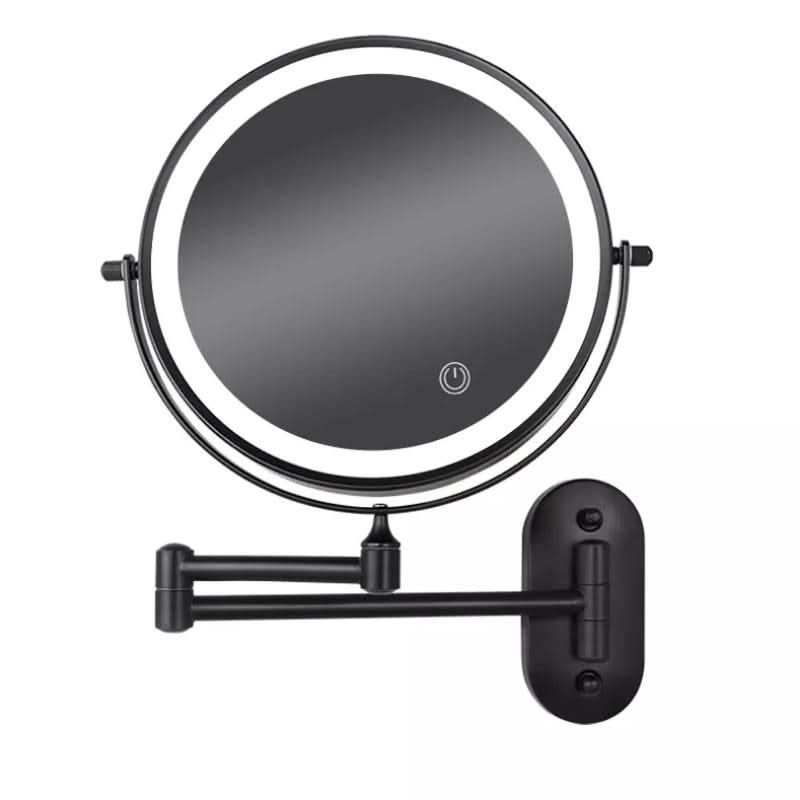 LED Makeup Mirror - LuxeGlow with Touch-Control Lighting