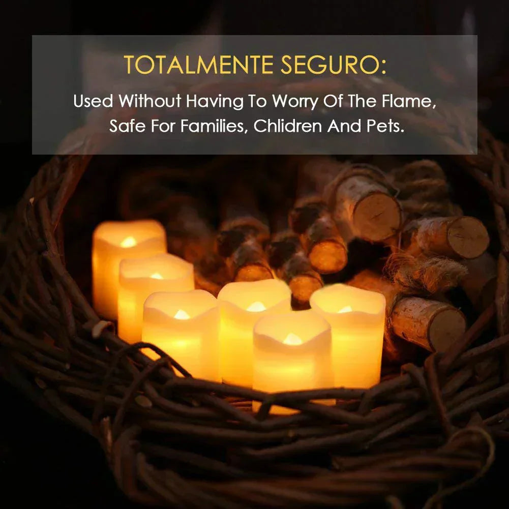 Flameless LED Candles - AuraGlow for a Cozy Ambiance