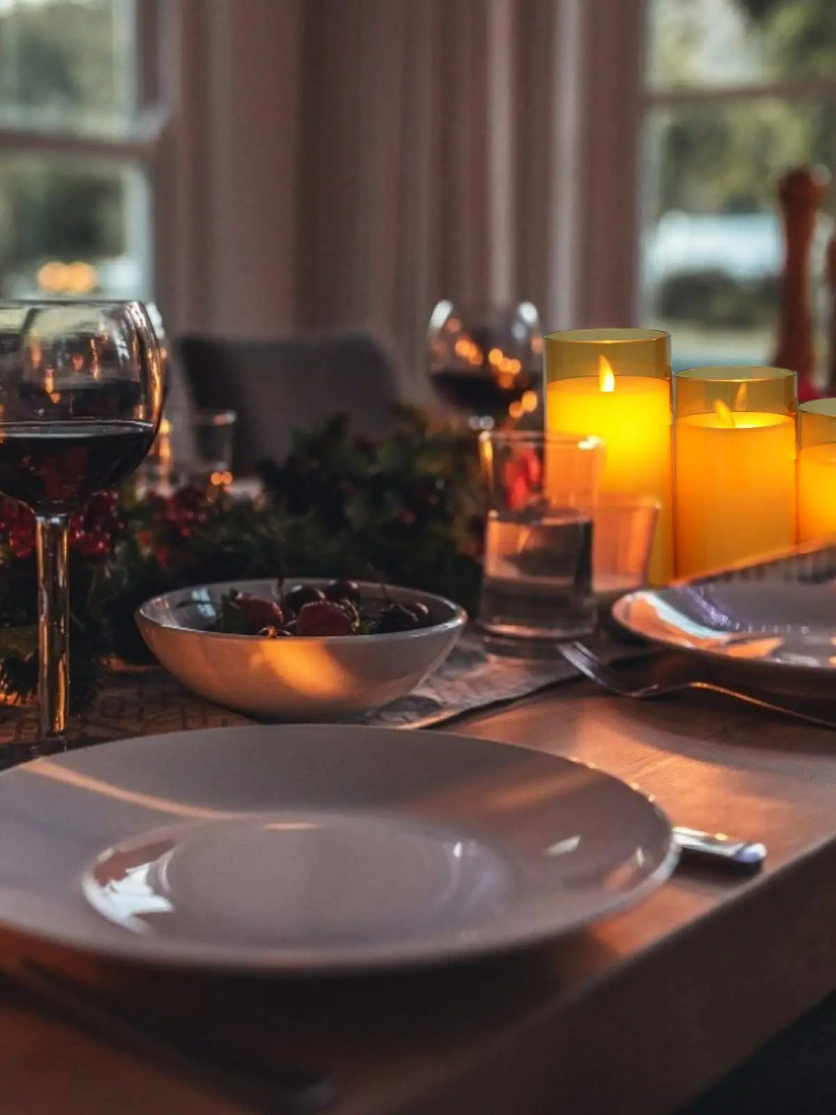 Flameless LED Candles - AuraGlow for a Cozy Ambiance