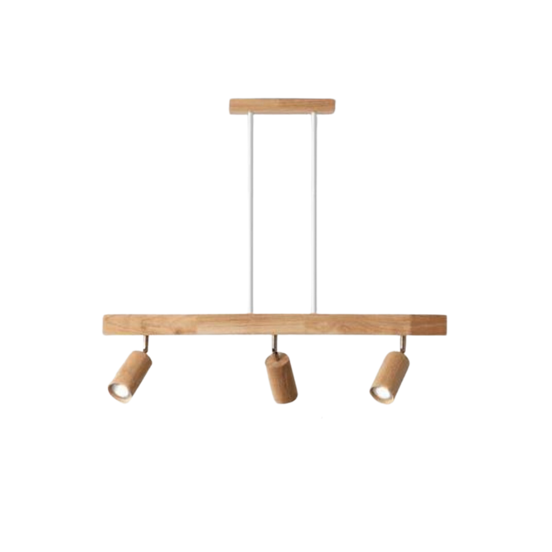Wooden Adjustable Ceiling Spotlight - LuxeBeam