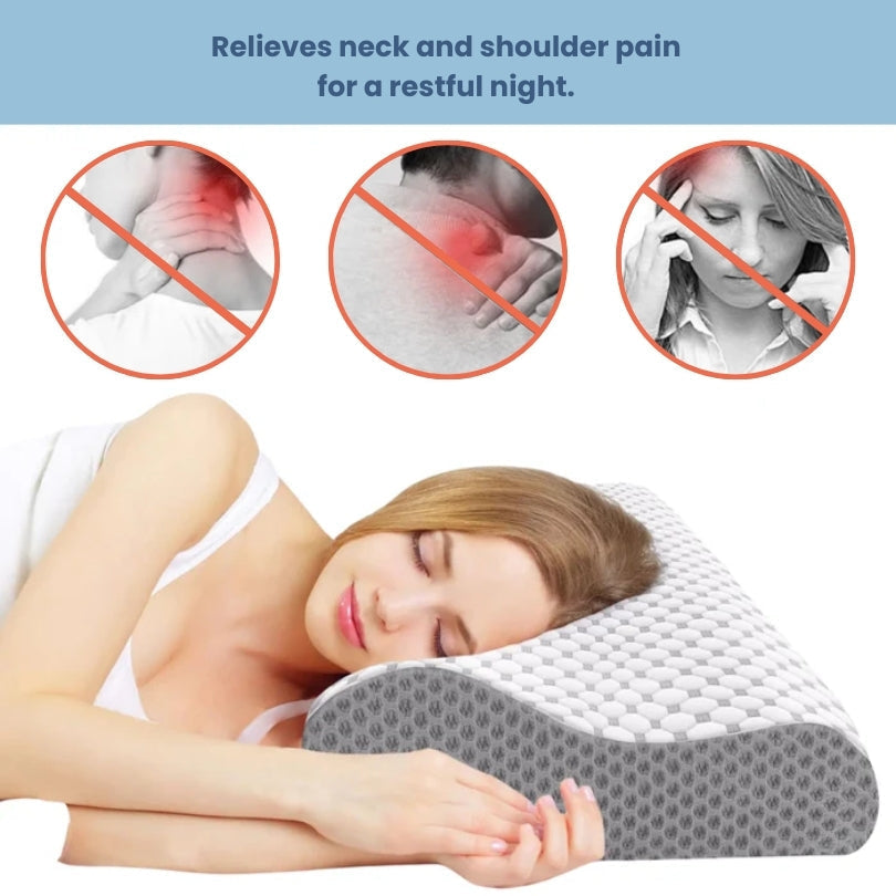 Orthopaedic Memory Foam Pillow - SleepWell Essentials