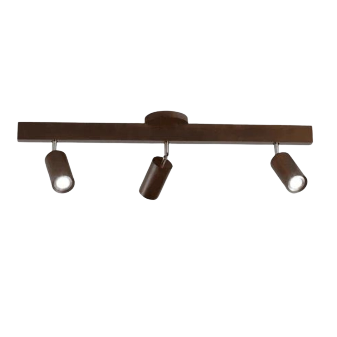 Wooden Adjustable Ceiling Spotlight - LuxeBeam