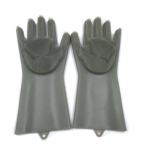 Silicone Scrubber Gloves - LuxeClean Essentials