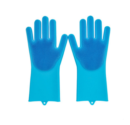 Silicone Scrubber Gloves - LuxeClean Essentials