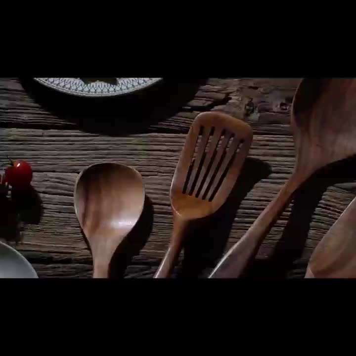 Teak Cooking Utensil Set - Artisan Kitchenware